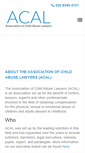 Mobile Screenshot of childabuselawyers.com